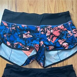 Lululemon speed shorts